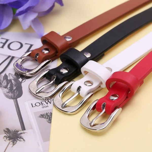 

belts 2021 kids pu leather children boys girls leisure waist strap, Black;brown