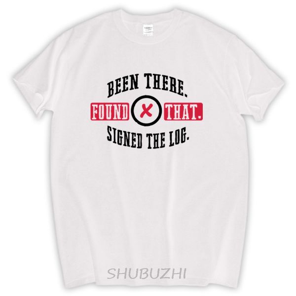 

latest short sleeve organic cotton geocaching been there found that signed the log men t shirt men t shirt for sale