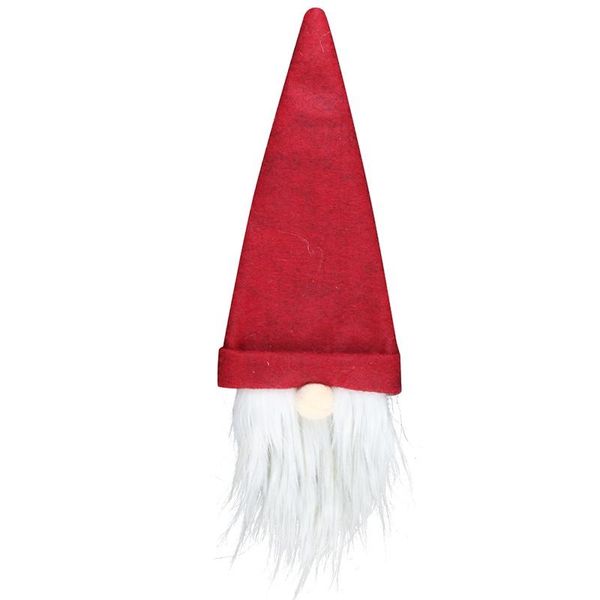 

2020 new year christmas faceless doll wine bottle case nordic land god santa claus champagne wine bottle cover new year decoration epacket