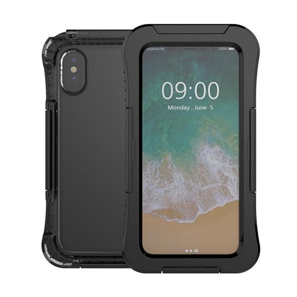 

full body coverage phone case for iphone11 xs xr max soft clear double sided mobile cover
