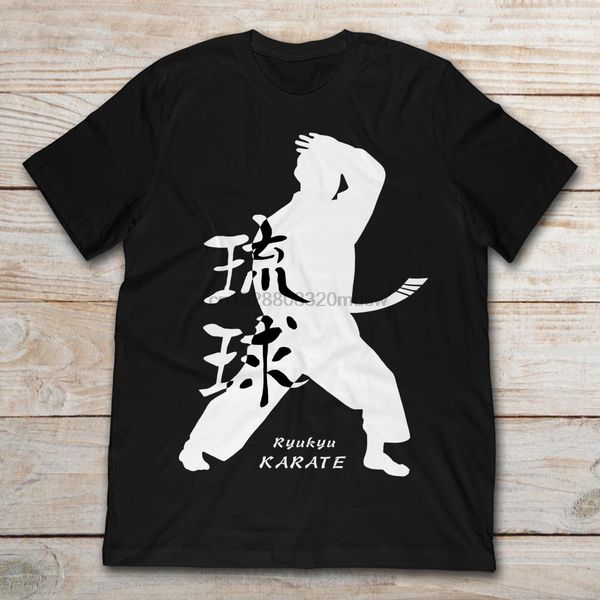

brand ryukyu karate martial art t-shirt men short sleeve t-shirt