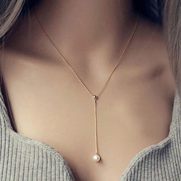 

ожерелье для женщин boho collier femme bijoux collares mujer 2020 ювелирные изделия ожерелья подвески моды имитация pearl подвеска, Silver