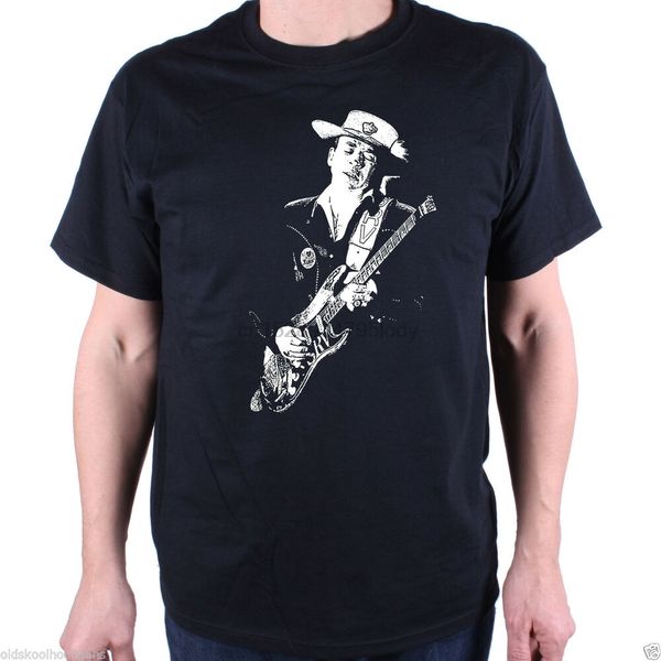 

stevie ray vaughan t shirt - on stage srv ремень picture blues rock guitar fab