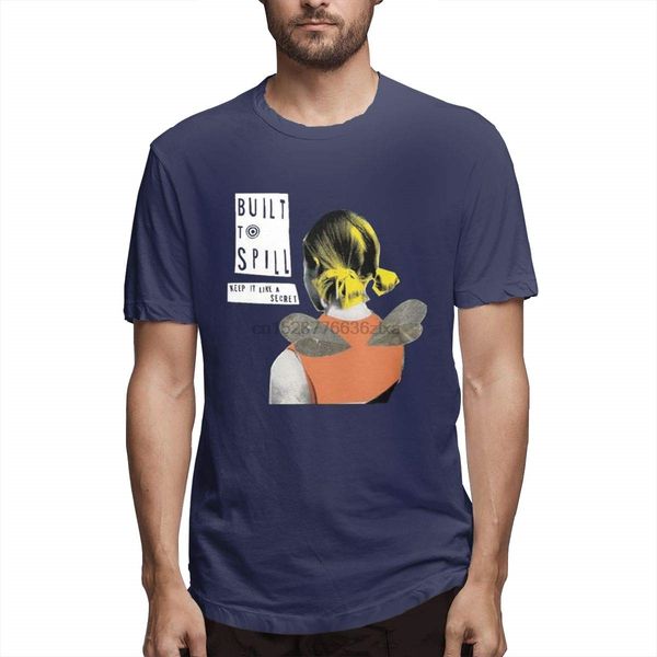 

moslad klosy built to spill keep it like a secret novelty graphic cool mens funny t shirt