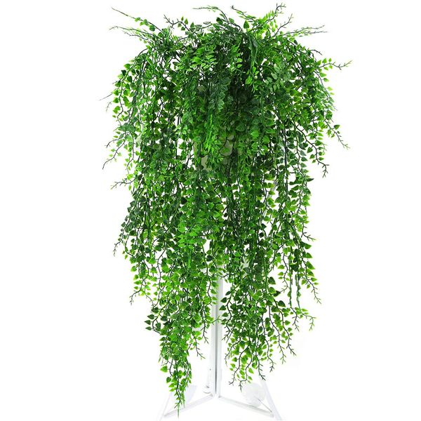 

decorative flowers & wreaths artificial green plant decorations vines wall hanging simulation plants orchid fake flower rattan for home/part