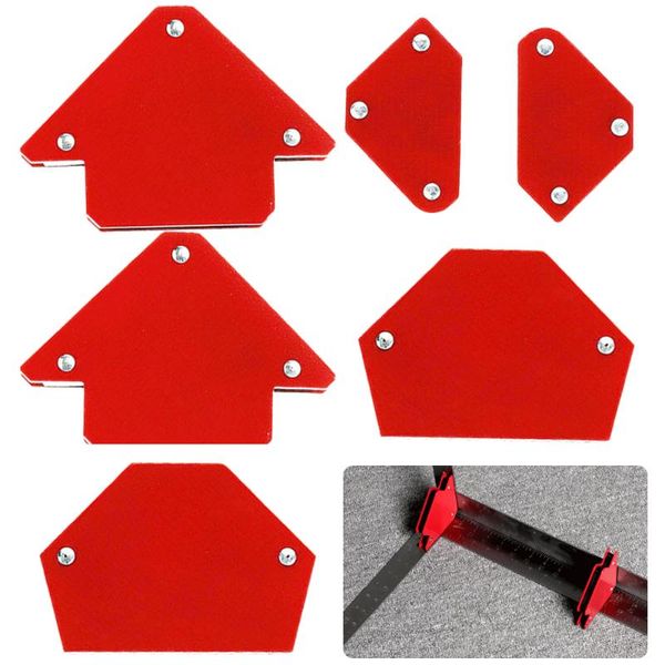 

professional hand tool sets 6pcs magnetic welding corner holder positioner soldering locator for angles magnet dropship