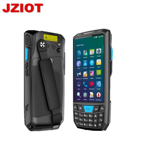

jziot v80 large screen 1d bluetooth android barcode scanner pda