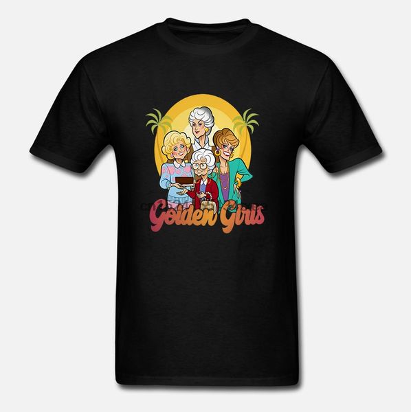 

мужчины тенниска golden girls тенниска женщин тенниски