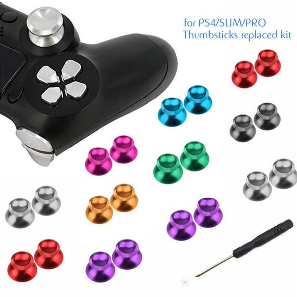 

wholesale for xbox one/ ps4 universal handle metal mushroom head/3d rocker aluminum alloy cap button