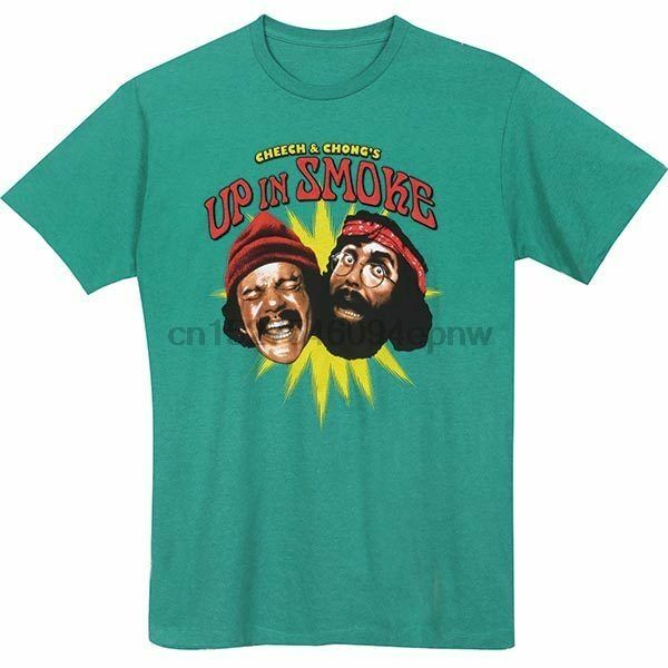 

cheech and chong up in smoke funny movie men's t shirt