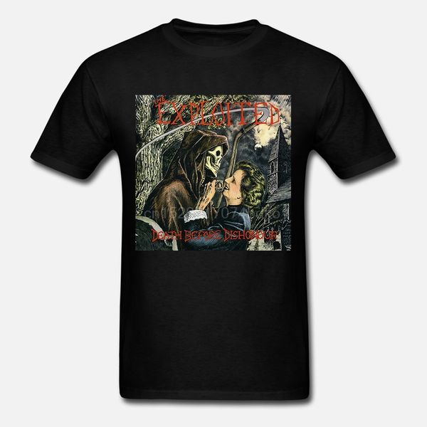 

new t-shirt death before dishonour by the exploited dtg printed tee