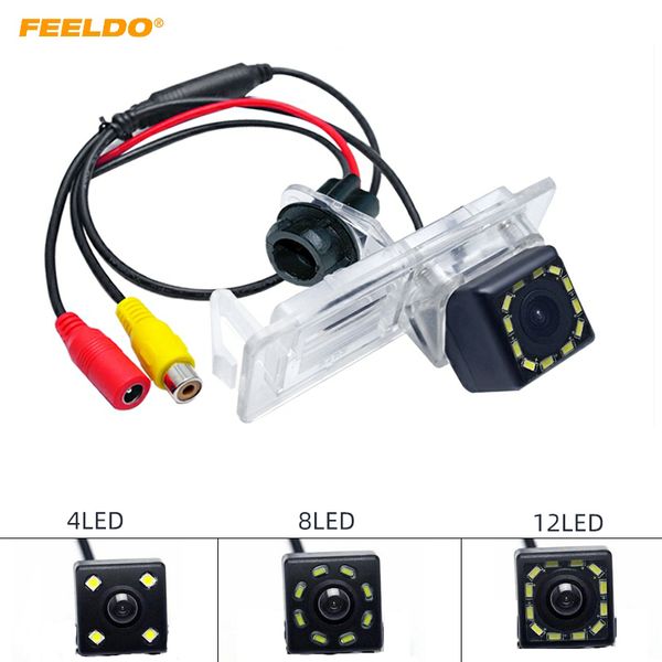 

feeldo 1set car rear view camera with led light for fluence/dacia duster/megane 3/ terrano #mx2810