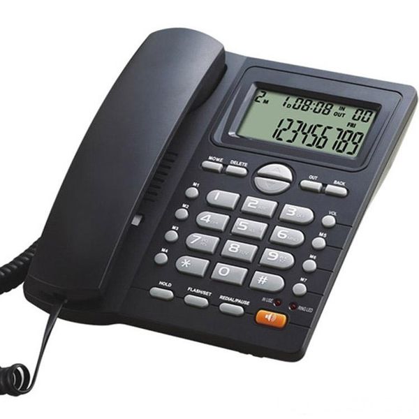 

life appliances caller id telephone without battery double interface