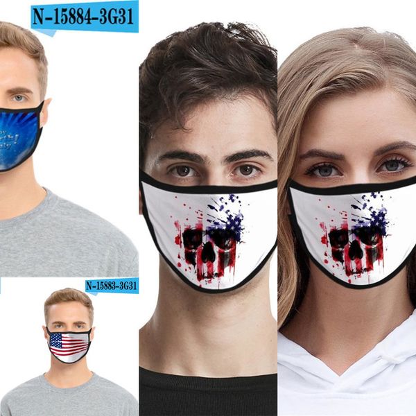 

маска слоя для печати face foral double пыле anti-уф дизайнерские маски мода женщины мужчины mout k2p5