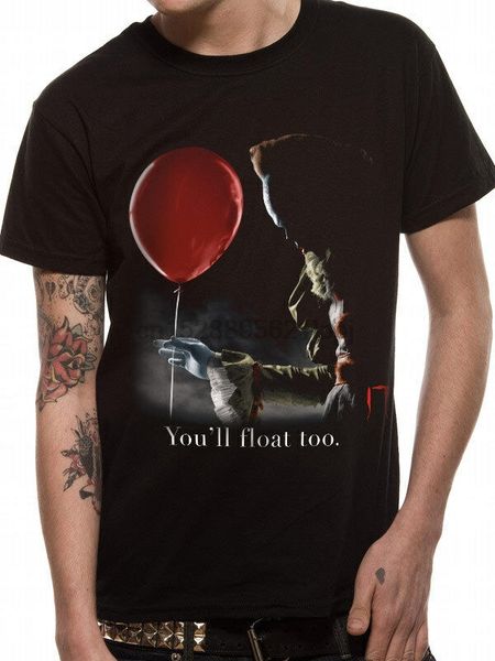 

3132 pennywise red baloon футболка танцующий клоун вы float слишком scarry horror