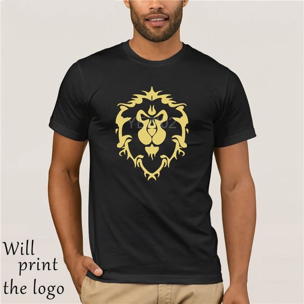 

alianz gold logo men's t shirt