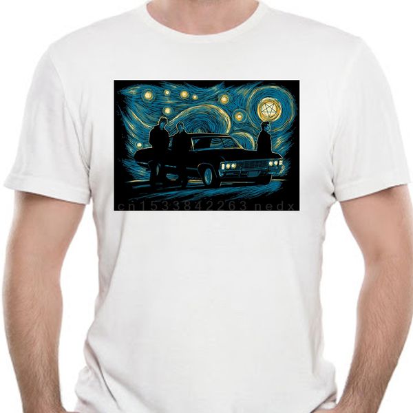 

сверхъестественное night black тройники t-shirt одежда