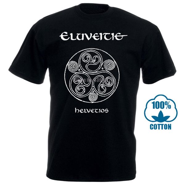 

eluveitie helvetios mens black rock new sizes cool casual pride men new fashion tshirt loose 012430