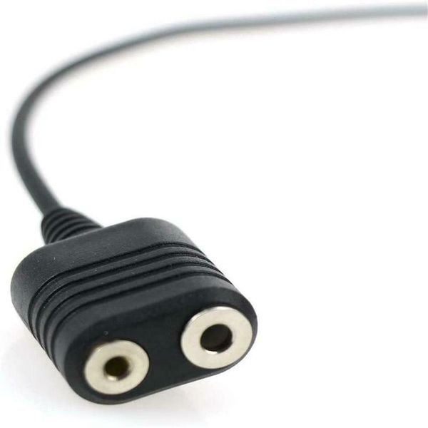 Baofeng 9R PLUS Adapterkabel auf K 2 Pin für 5R 888s Walkie Talkie Headset Mic