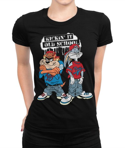 

таз bugs bunny old school art t-shirt looney tunes tee женские все размеры