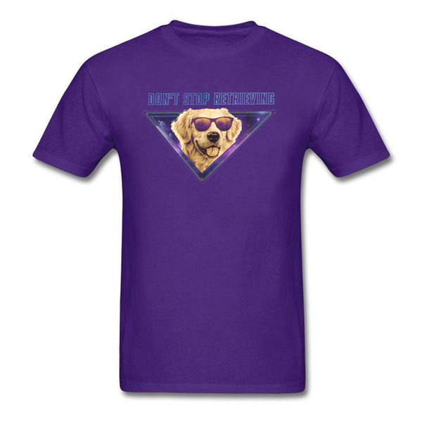 

dog logo t-shirt men purple tshirt don't sretrieving male t shirt golden retriever 3d cotton tees oversized