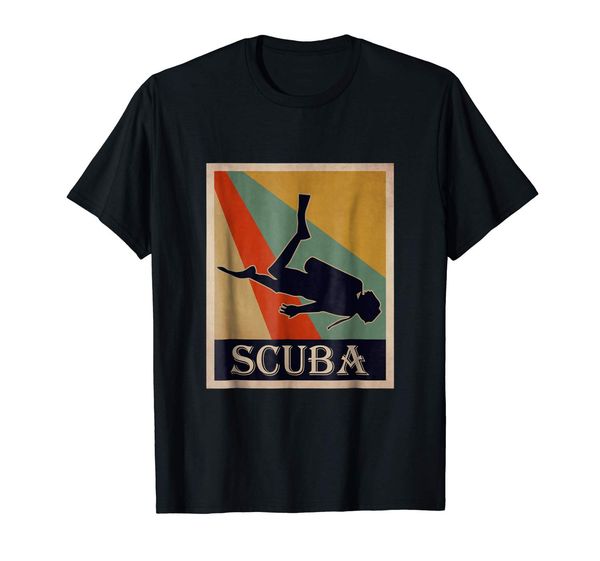 

retro vintage scuba t-shirt men women kids t shirt men black short sleeve cotton hip hop t-shirt print tee shirts