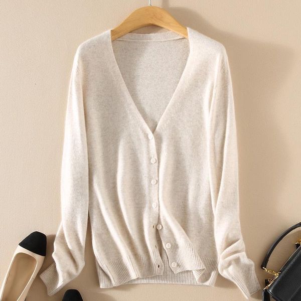 

spring and autumn knit cardigan women's short coat cardigan v-neck solid color large size sweater drop shipping, White;black