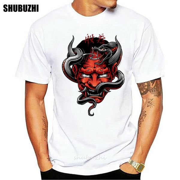 

hannya tees men graphic mens tshirt japan oni ghost printed 100% cotton clothing plus size gothic t shirts tokyo ghoul