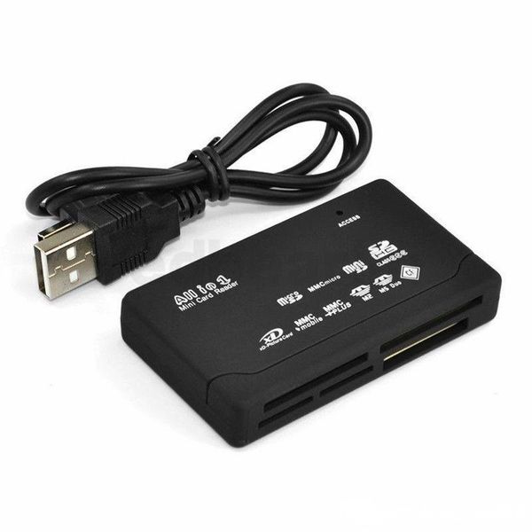 

mini memory card reader usb 2.0 multi all in 1 external sd sdhc mini micro m2 mmc xd cf ms dhl