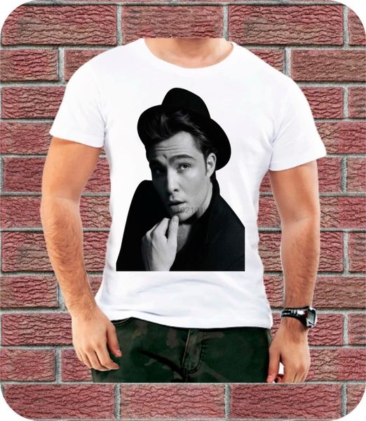 

chuck bass ed westwick gossip girl men t shirt slogan christmas present design cool casual pride t shirt men new fashion