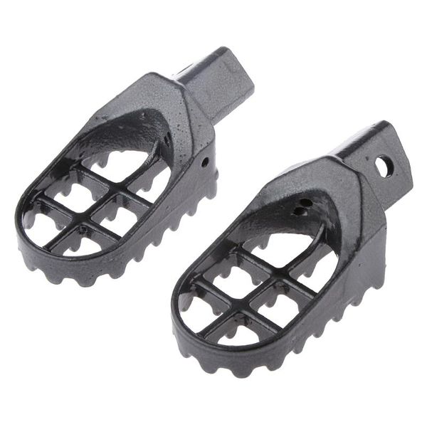 

pair wide mx foot pegs pedals rests mount for pw50 pw80 tw200 1987-2009