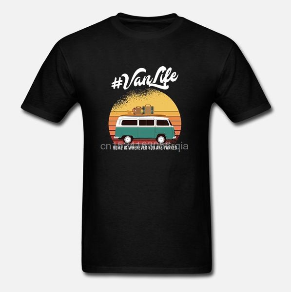 

мужчины тенниска vanlife кемпинг tshirts женщины-тенниска