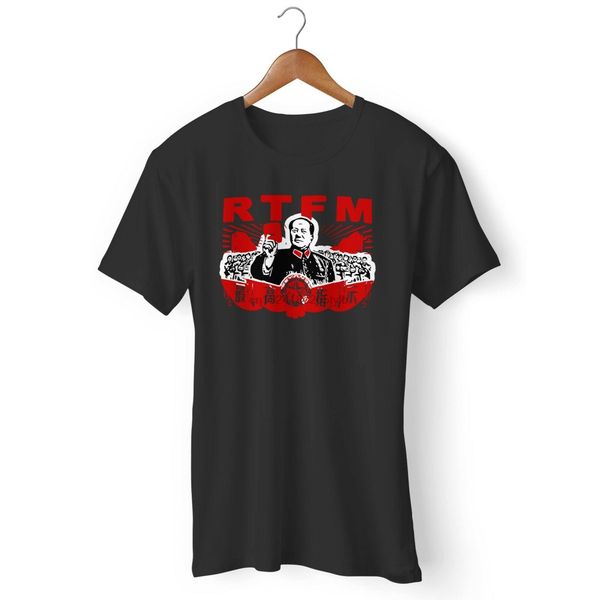 

the it crowd rtfm chairman mao roy mans womans t-shirt