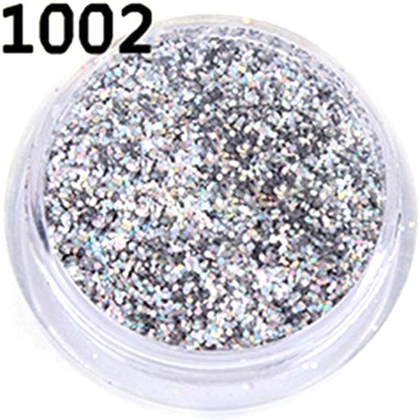 

1nail art glitter powder dust acrylic tips decorations diy, Silver;gold
