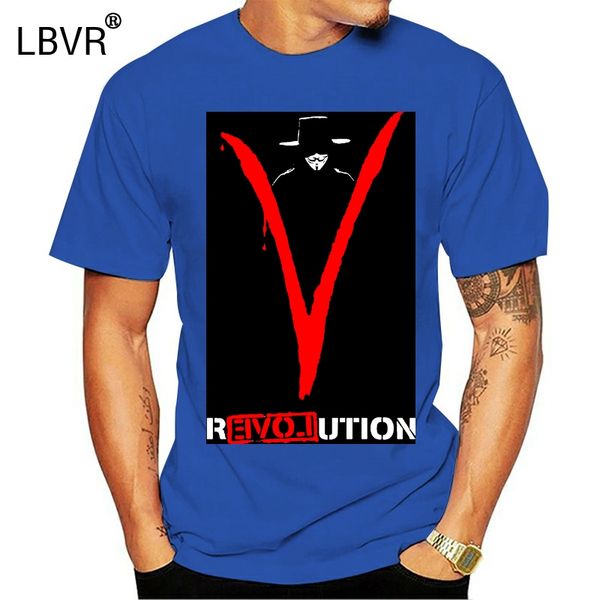 

new 2019 print letters men t-shirt anonymous v for vendetta revolution t-shirt neu s-3xl sizes t-shirt