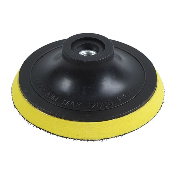 

hlzs-angle grinder sanding polishing hook and loop backing pad 4" dia