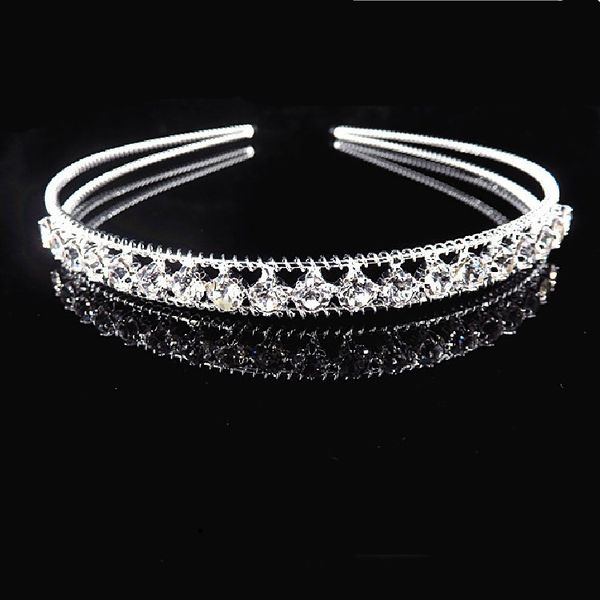 

headpieces accessories princess diamond bride band creative headwear, Silver