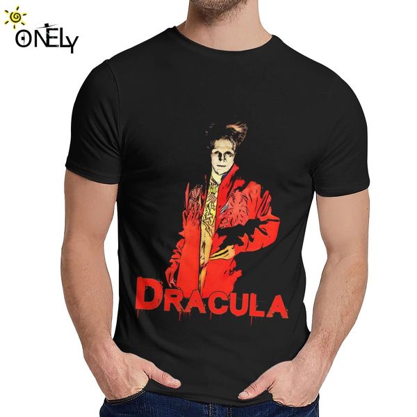 

горячая продажа дракула фильм homme t рубашка унисекс тонкий органический хлопок одежды o-образным вырезом