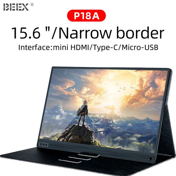 

beex portable monitor 1920x1080 ips lcd display hd monitor for lapphone switch xbox pc