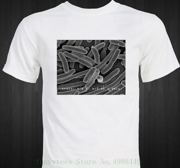 

bacteria - microscopic image - microscope science scientific biology t shirt funny new brand