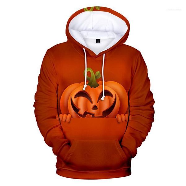 

couples sweatshirts fashion mens designer hoodies halloween bat mens hoodies winter thick 3d digital printed long sleeve hooded, Black