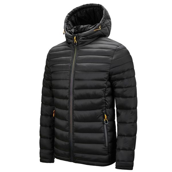 

men's winter warm outdoor down jacket fashion vsniivlg, Black