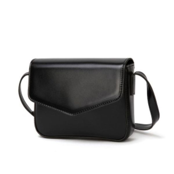 

women bag 2020 spring leather crossbody bag vintage trendy new style multicolor black solid soft bolsas bwb5444-3