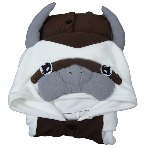

custom made appa kigurumi onesie pajamas, Black;red