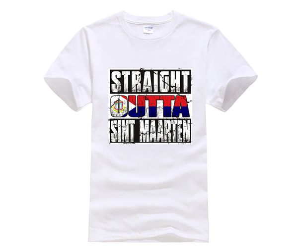 

fashion straight outta sint maarten trendy creative t shirt ~ st