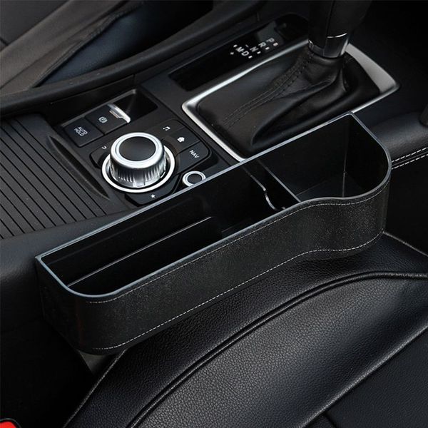 

multifunctional car seat organizer front seat filler leather storage box decor e7ca