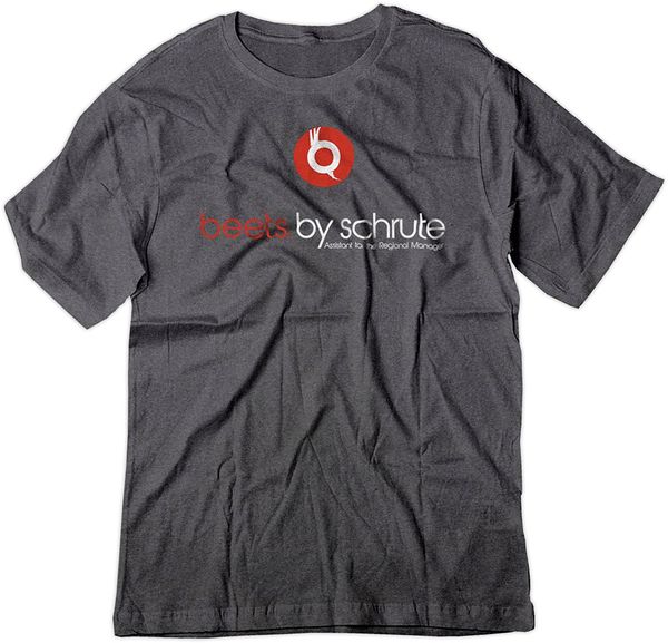 

2019 summer style fashion men's by schrute headphones the office shirt tee shirt