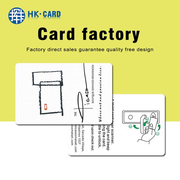 

access control card el door key customized pvc lock smart