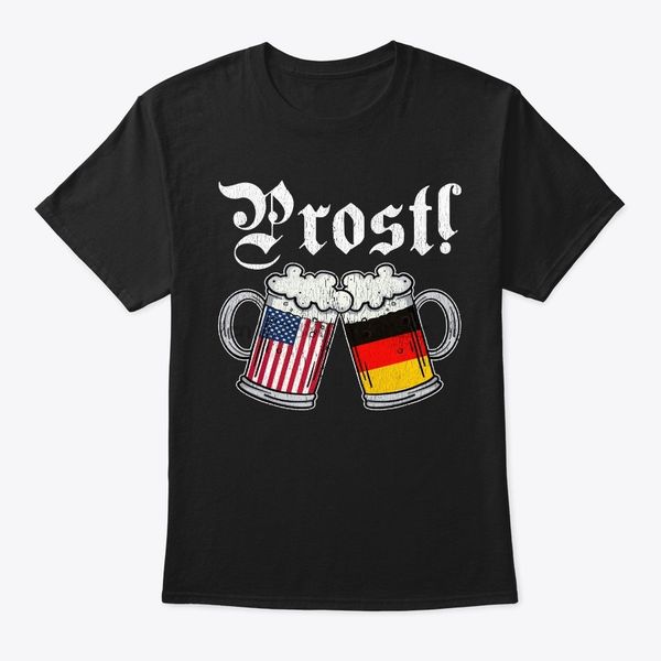 

men t shirt american german beer stein prost(2) women t-shirt
