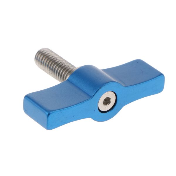 

t образный m6 × 17мм регулируемый винт рукоятки для фотоаппаратуры камеры - blue